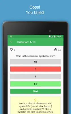 Quizzer (create tests) android App screenshot 10