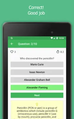 Quizzer (create tests) android App screenshot 11