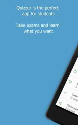 Quizzer (create tests) android App screenshot 15