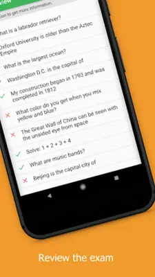 Quizzer (create tests) android App screenshot 16