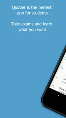 Quizzer (create tests) android App screenshot 23