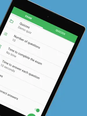 Quizzer (create tests) android App screenshot 6