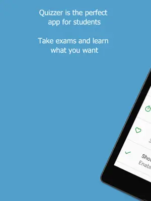 Quizzer (create tests) android App screenshot 7