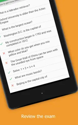 Quizzer (create tests) android App screenshot 8